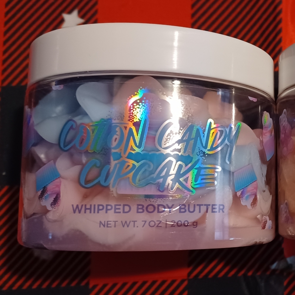 Cotton Candy Cupcake Whipped Body Butter - 7oz.